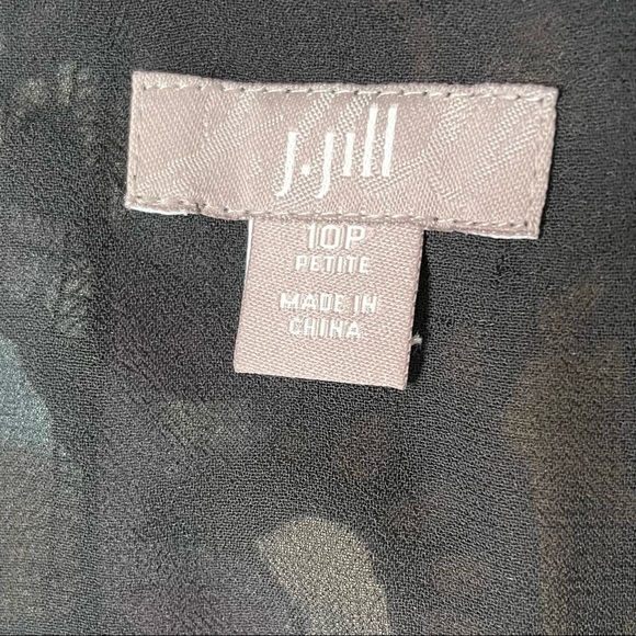 J. Jill A line silk blend skirt - Picture 3 of 5